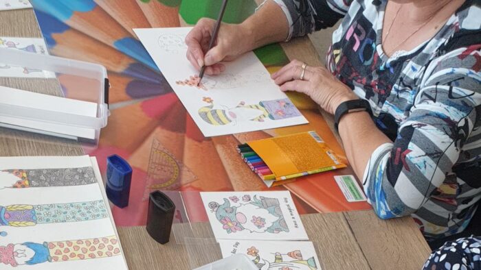 De Energie Buddha - Workshop Knusse Kabouters tekenen - impressie foto 2